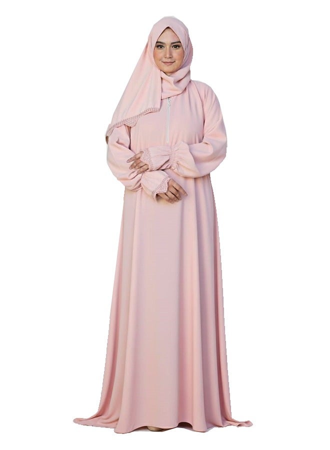 اس دي شرشف صلاة نسائي مطرز واسع و مريح خامة ممتازة - Image 2